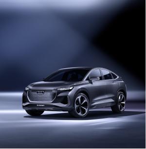 Audi Q4 Sportback e-tron Concept 2020 года 